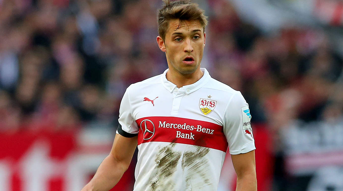 In der VfB-Startelf: Bundesliga-Profi Moritz Leitner © 2015 Getty Images