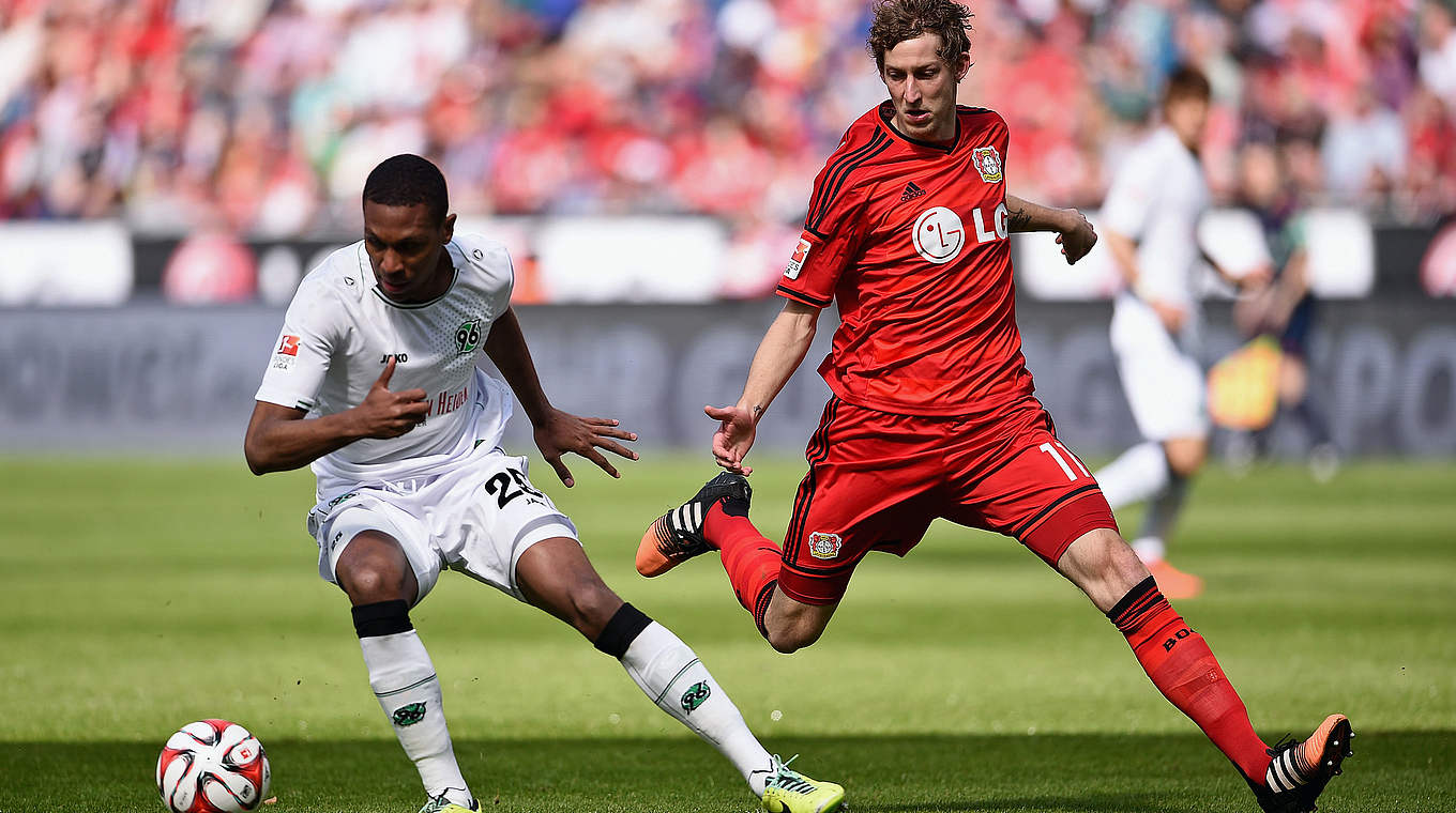 Klettert in der ewigen Torjägerliste: Leverkusens Stefan Kießling (r.) © 2015 Getty Images