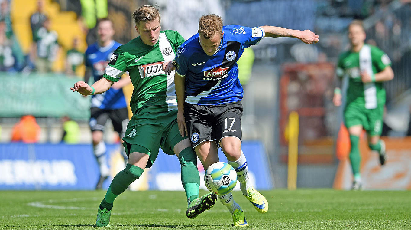 Wechselt zum 1. FC Kaiserslautern: Marcus Piossek (l.) © 2015 Getty Images