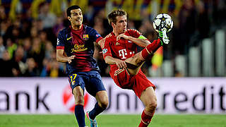 The two sides last met in 2013 when Bayern went on to do the triple © 2013 Getty Images