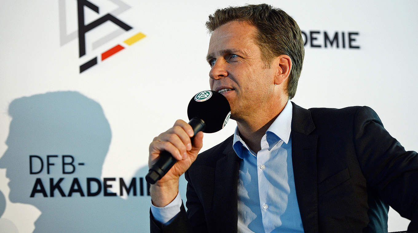 Bierhoff: "It gives our coaches, players and referees more options." © 2015 Getty Images