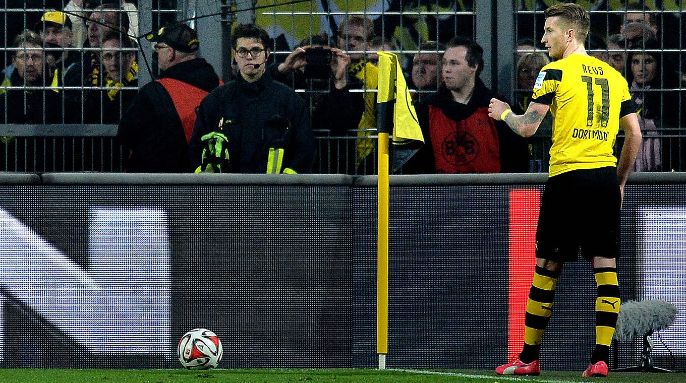 Marco Reus made his return to action against Frankfurt © 2015 Getty Images  For MAN