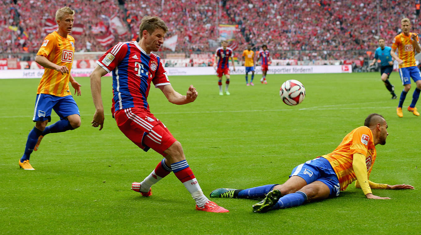 Bayern could win the league tomorrow © 2015 Getty Images