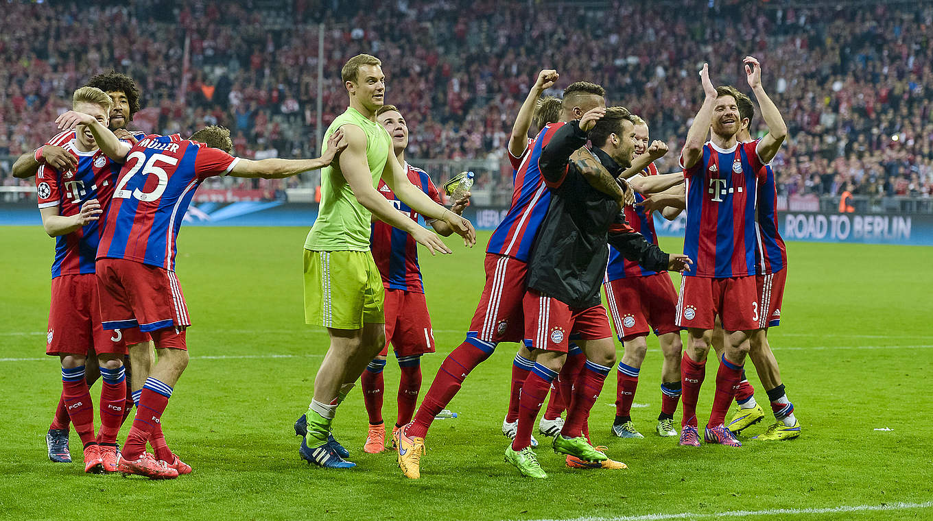 Bayern are still dreaming of the treble © 