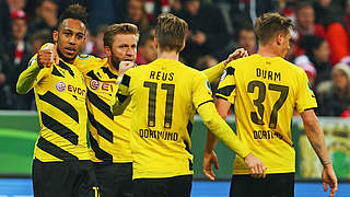 Dortmund have reached the final © 2015 Getty Images