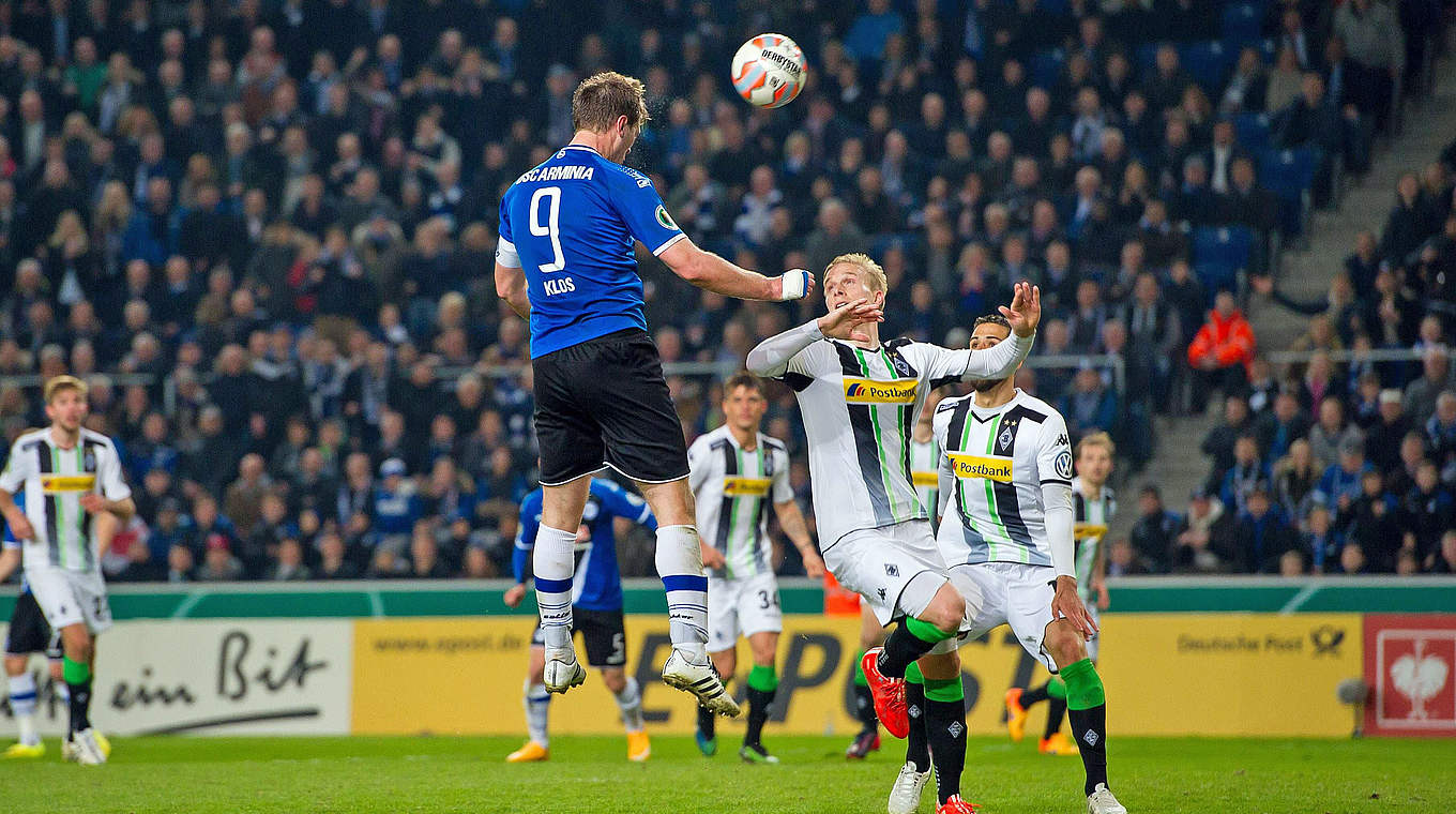 Fabian Klos: "Gegen gestandene Erstligaspieler testen, wie weit ich mithalten kann" © imago/DeFodi