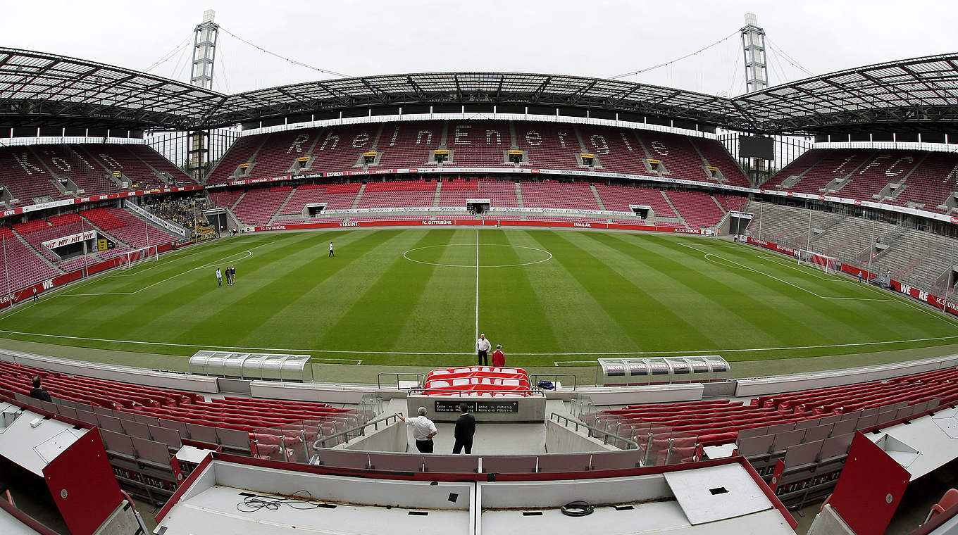 The RheinEnergieStadion will play host to the Women's DFB Cup Final until at least 2018 © 2014 Getty Images