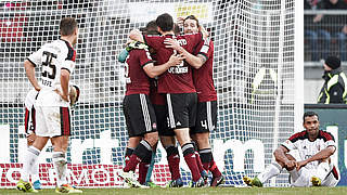 Nürnberg have won all three previous 2. Bundesliga matches between the sides © 2014 Getty Images