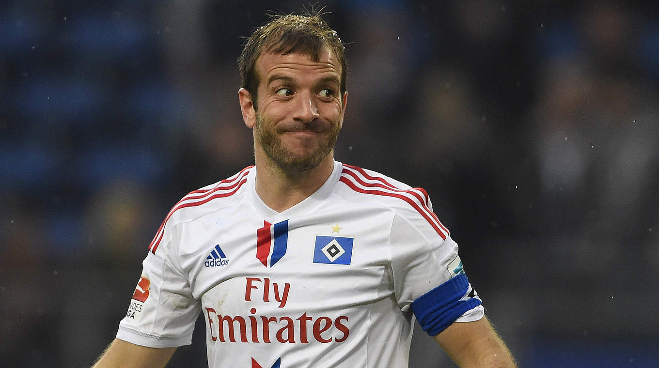 Vor seinem 150. Einsatz: Rafael van der Vaart © 2015 Getty Images