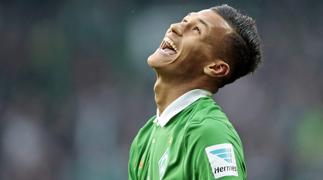 Werders Matchwinner: U 19-Europameister Davie Selke © 2015 Getty Images
