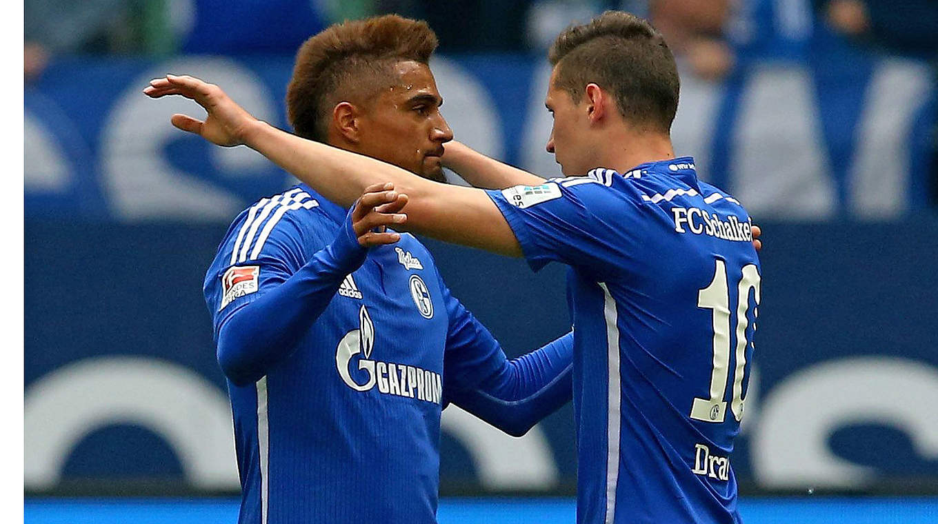 Kevin-Prince Boateng scored the winner for Schalke 04  © 2015 Getty Images