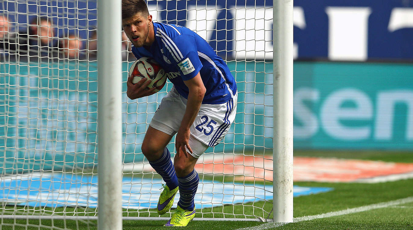 Trifft wieder: Schalker Klaas-Jan Huntelaar © 2015 Getty Images