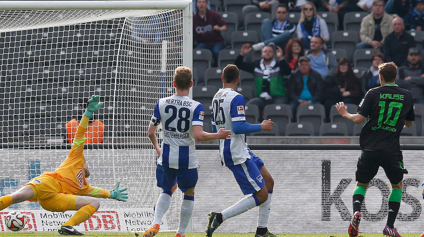 Max Kruse: Mit Gladbach "60 Punkte auf dem Konto - das ist schon unglaublich" © 2015 Getty Images