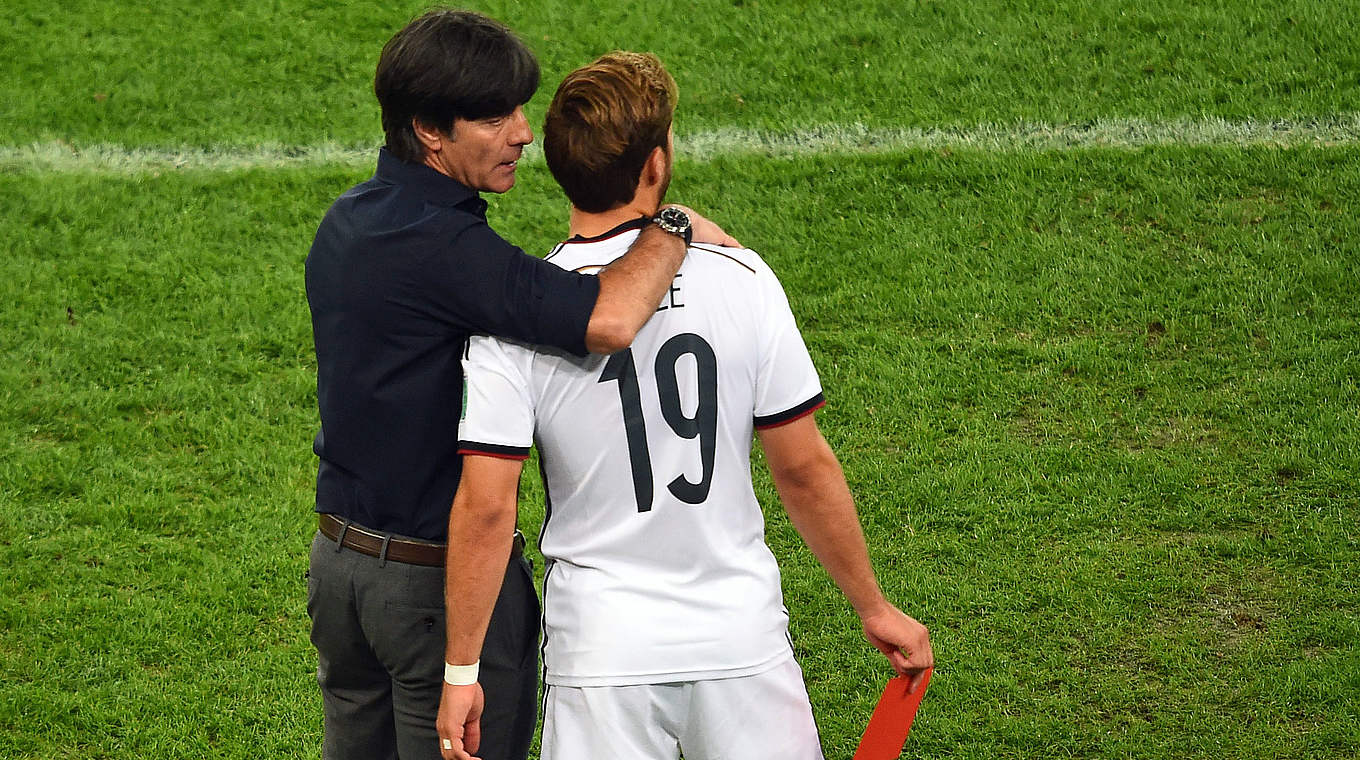 Löw on World Cup hero Götze: "We've all seen how good he is"  © AFP/Getty Images