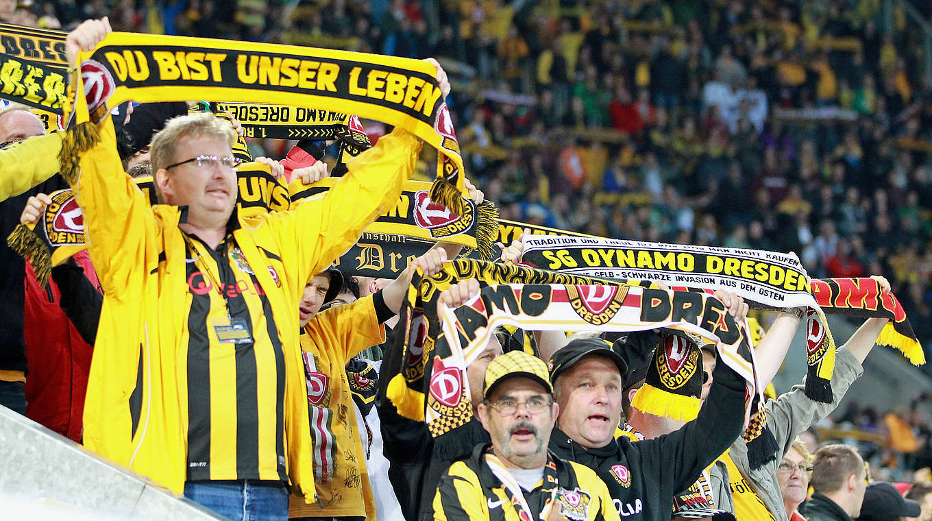 Zuschauermagnet 3. Liga: Über 2,3 Millionen kamen bislang nach Dresden und Co. © 2014 Getty Images