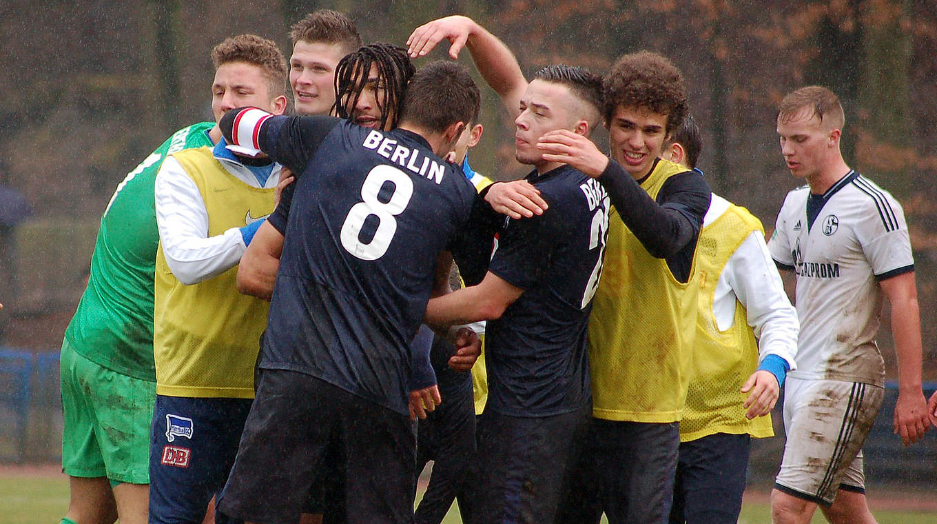 Echte Pokalspezialisten: Die U 19 von Hertha BSC steht in zwei Endspielen © MSPW