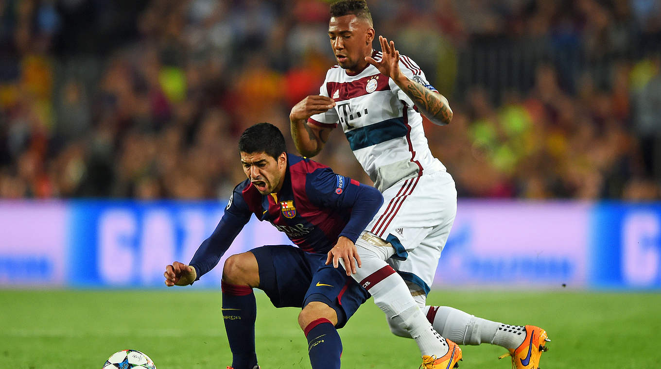 Boateng against Suarez: "We need to stand together as a team" © 2015 Getty Images
