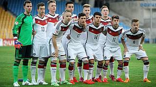 Anfänge im Amateurverein, gelernt bei den Profis: die deutschen U 17-Nationalspieler © Getty Images