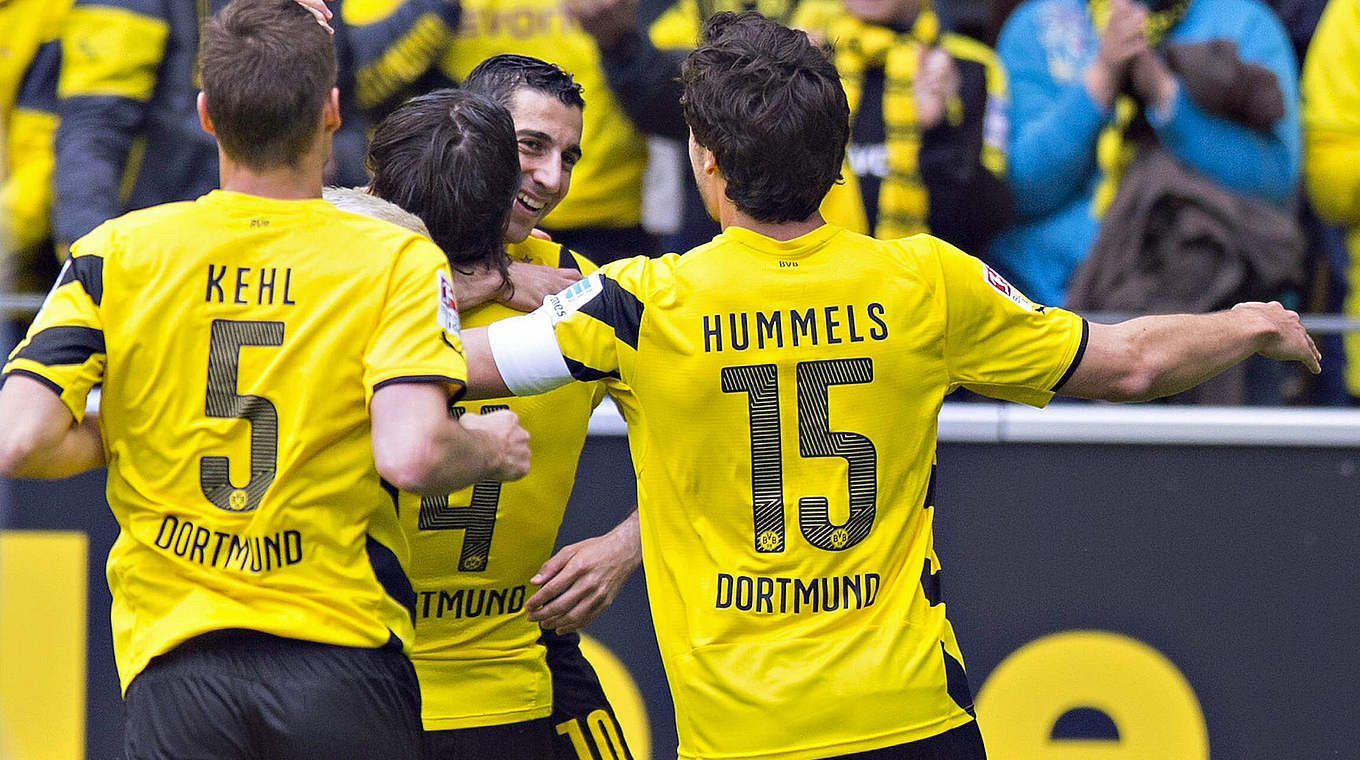 Starke Rückrunde: Borussia Dortmund und Hummels (r.) sind wieder auf Kurs © imago/Moritz Müller