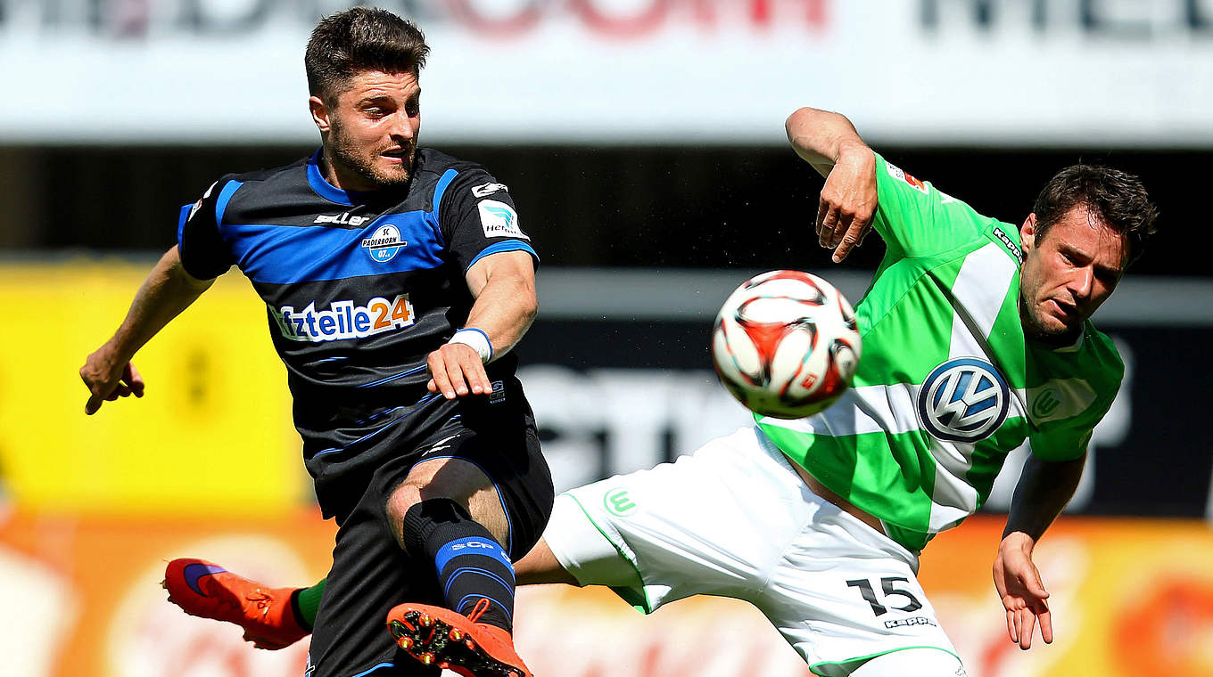 Paderborn are fighting relegation © 2015 Getty Images