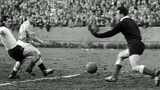 Morlock scored in the 1954 World Cup final © imago