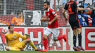 Verlängert seinen Vertrag bei FSV Mainz 05 um drei Jahre: Yunus Malli (m.) © 2015 Getty Images