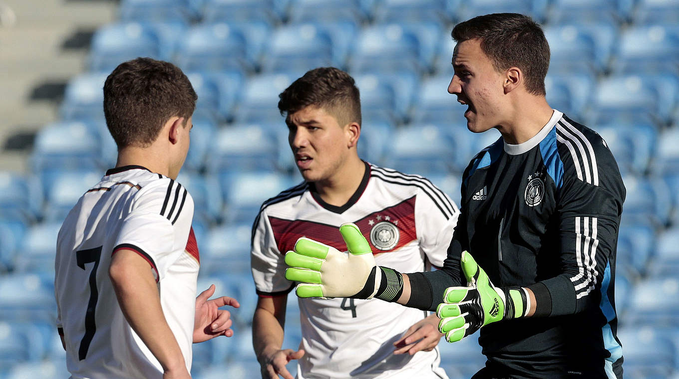 Constantin Frommann kept a clean sheet in all three group games  © 2015 Getty Images