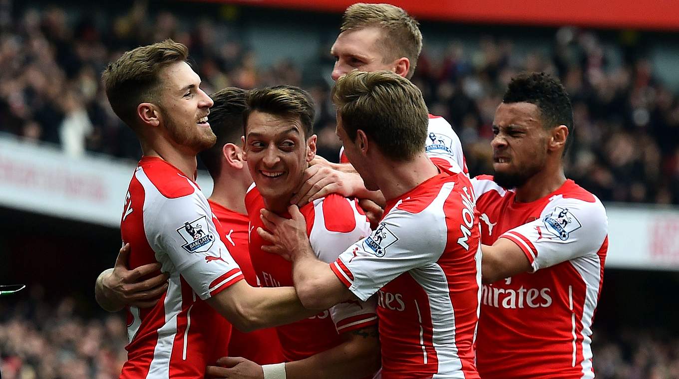 Seit Özils Rückkehr kletterte Arsenal von Platz sieben auf Platz drei © Getty Images