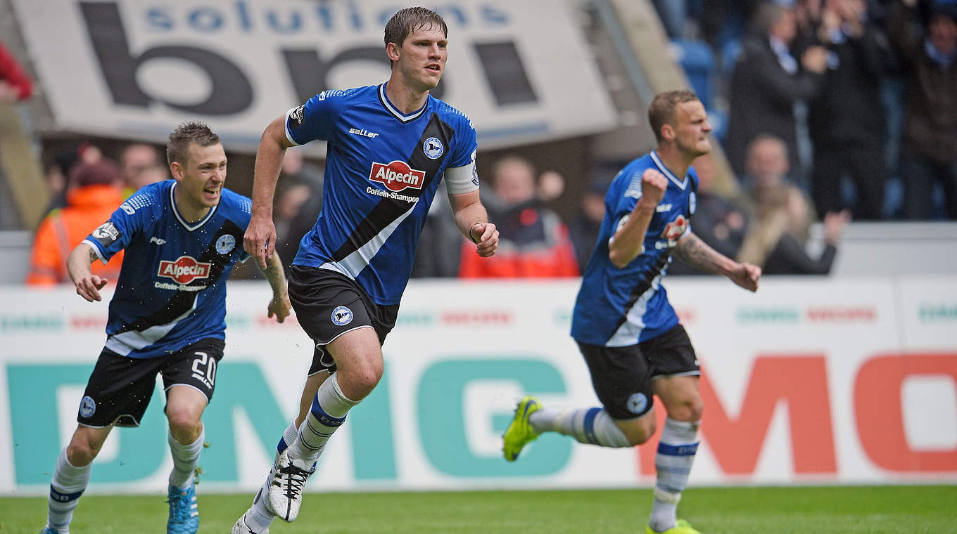 Last-Minute-Aufstieg: Bielefeld zurück in Liga 2 © 2015 Getty Images