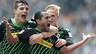 Geschafft! Raffael schießt Gladbach mit einem Doppelpack in die Champions League © 2015 Getty Images