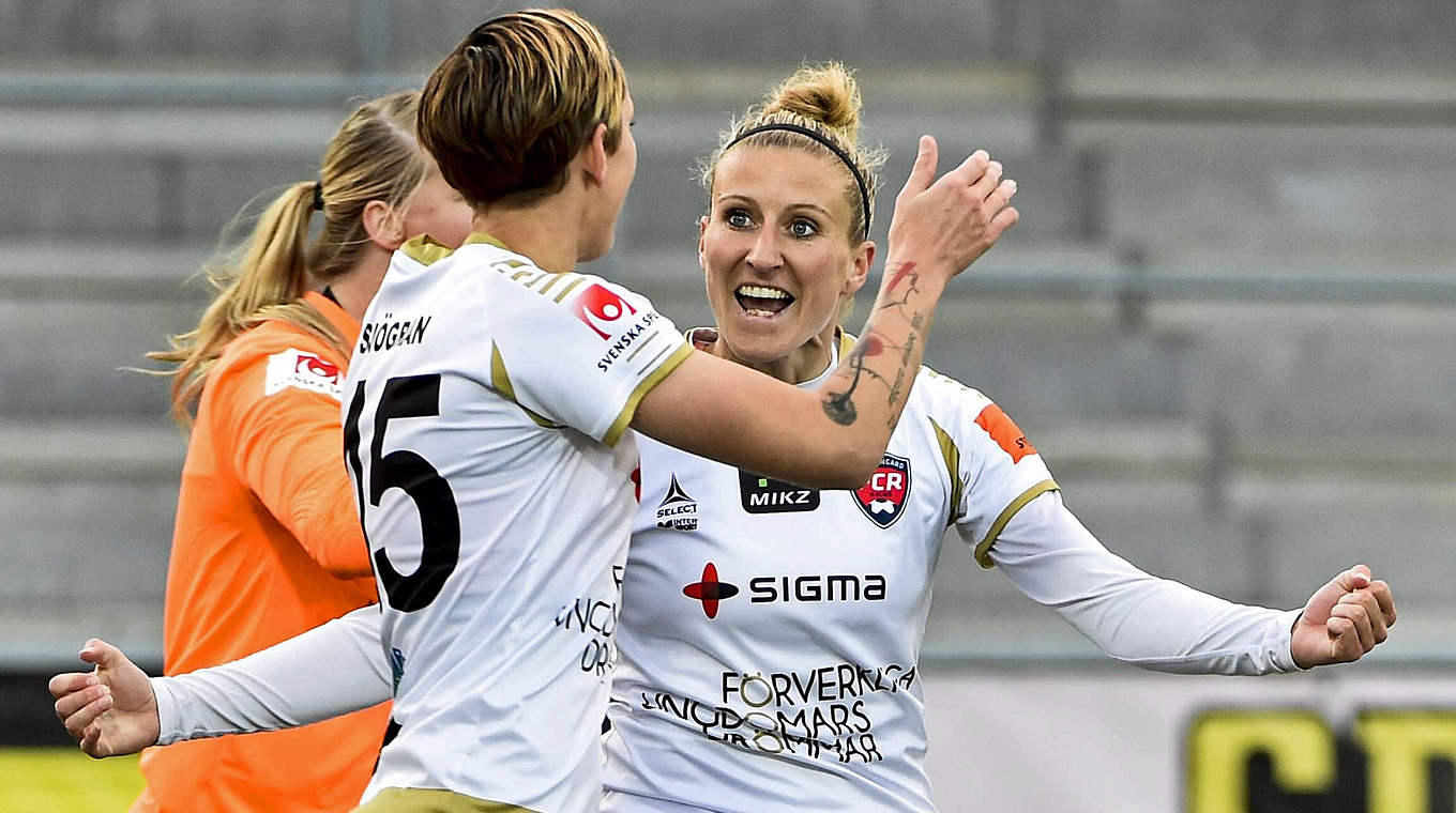 Mittag was two time champion with FC Rosengard in Sweden © imago/ZUMA Press