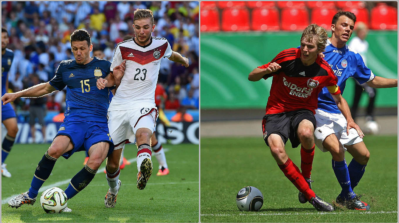 Bastian Schweinsteiger and Philipp Lahm won titles in Rio and Unterhaching together © Getty Images/Imago