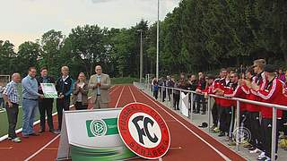 Eröffnung auf dem Gelände des FC Straberg nahe Neuss: DFB-Stützpunkt Dormagen © DFB