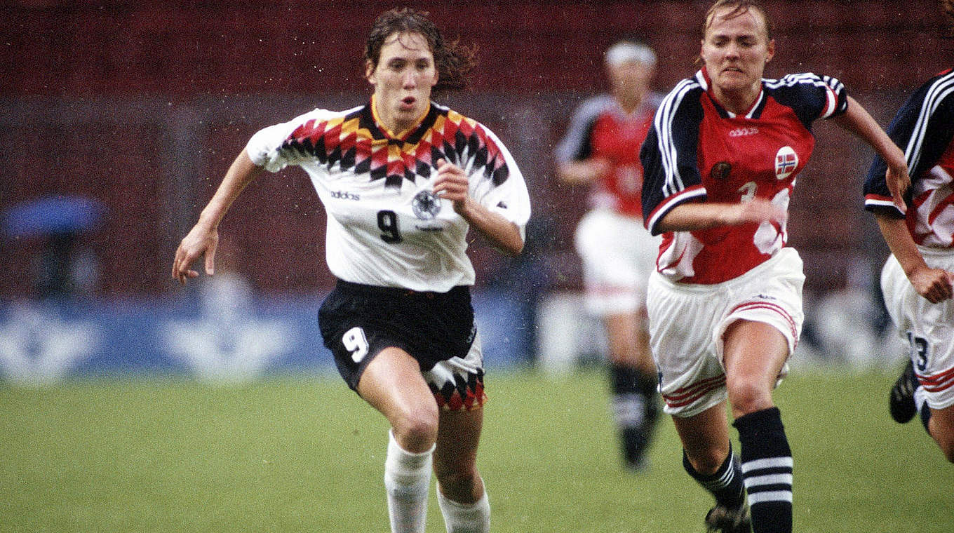 Im WM-Finale 1995 (0:2 gegen Norwegen) © Getty Images