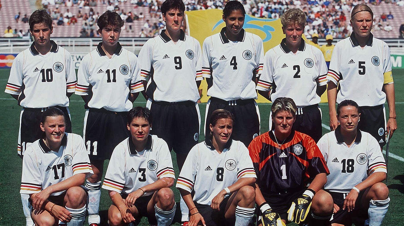 Das deutsche Team: diese DFB-Frauen gingen bei der WM in den USA an den Start © Getty Images