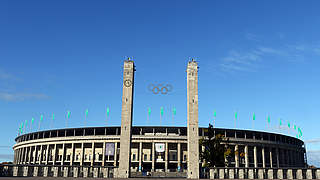 Zum 30. Mal in Folge Austragungsort des DFB-Pokalfinals: das Olympiastadion Berlin © 2012 Getty Images