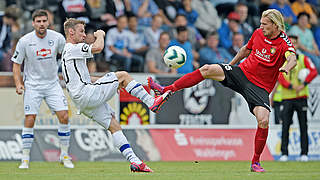 Mit Kampf zur Meisterschaft: Bielefeld siegt 1:0 gegen Großaspach © 2015 Getty Images