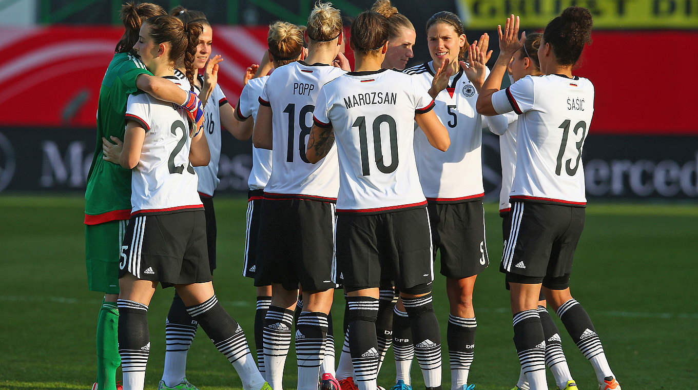 Germany head to Canada at the end of the month © 2015 Getty Images
