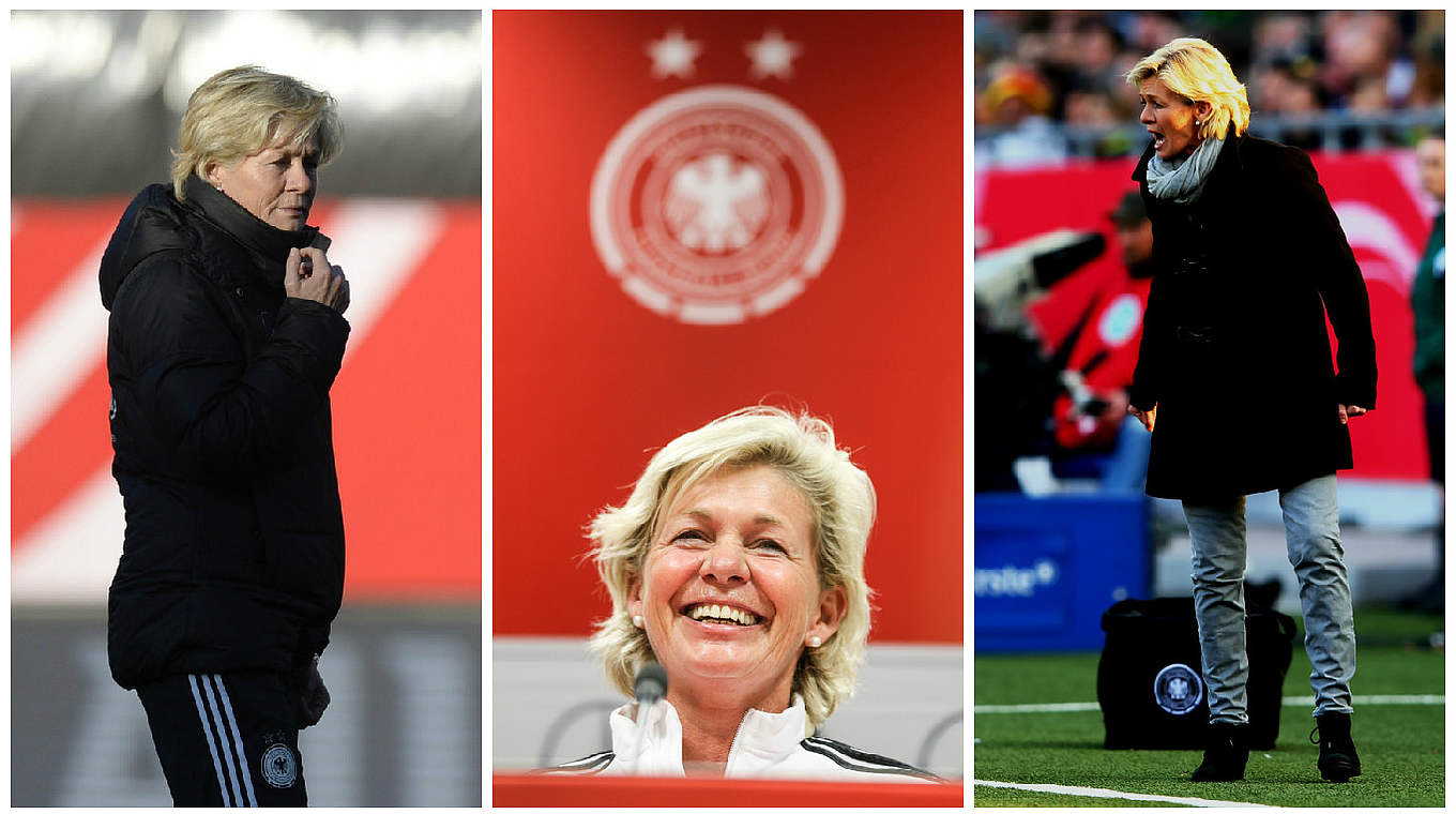 Manager Silvia Neid is looking forward to the World Cup in Canada © 