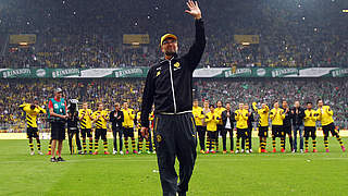 Jürgen Klopp will be hoping for the fairytale end to his BVB career. © 2015 Getty Images