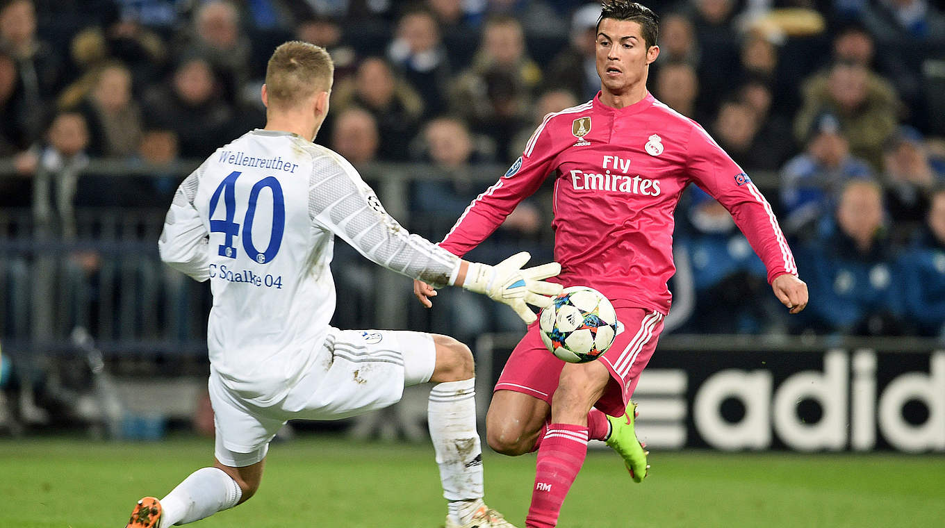 Wellenreuther gegen Cristiano Ronaldo: "Gegen Real war ich das umjubelte Talent" © 2015 Getty Images