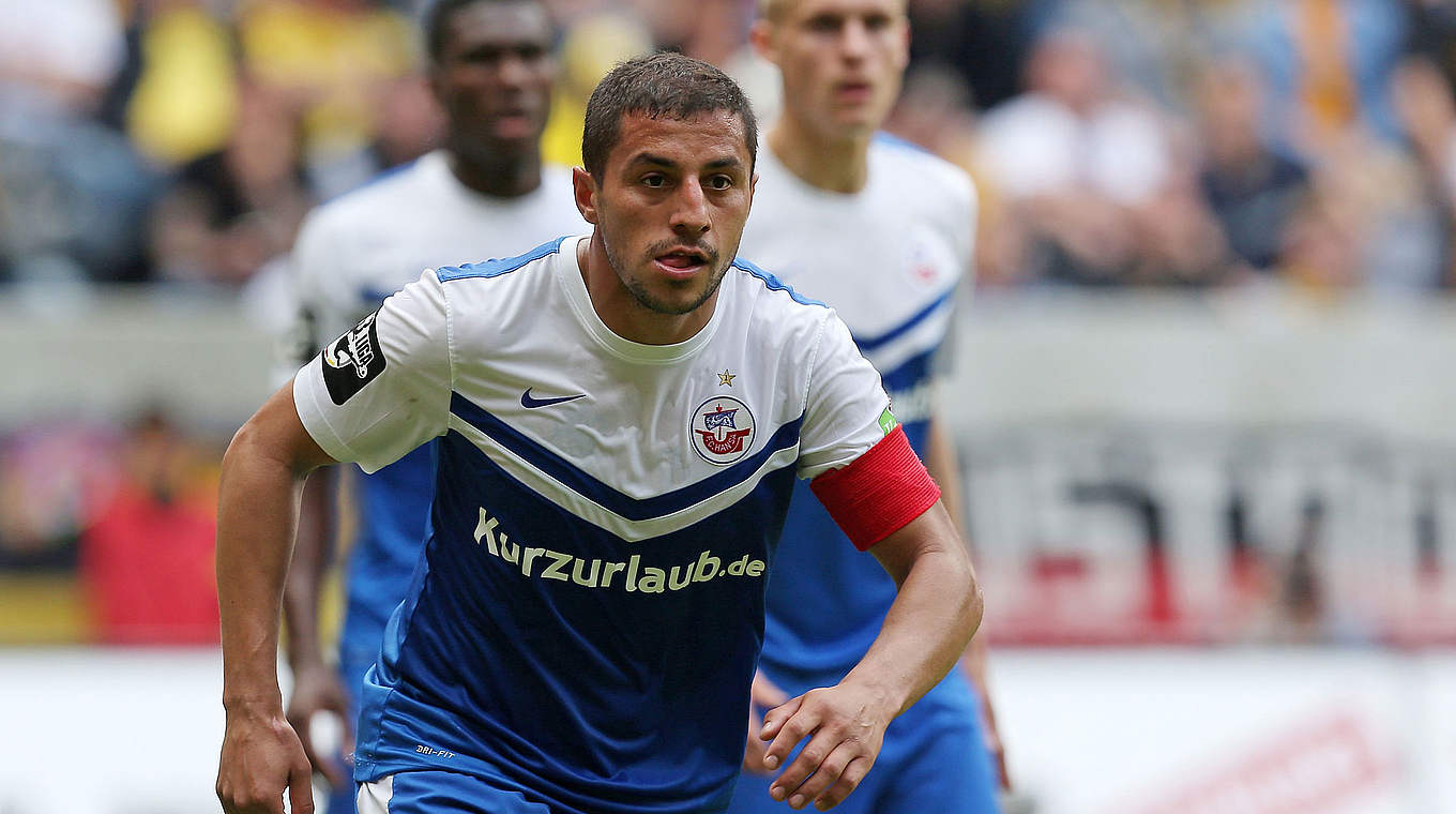 Wechselt von Hansa Rostock zum VfL Osnabrück: Angreifer Halil Savran © 2015 Getty Images