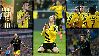 Marco Reus will be hoping to finally win a trophy later today.  © Bongarts/GettyImages/DFB