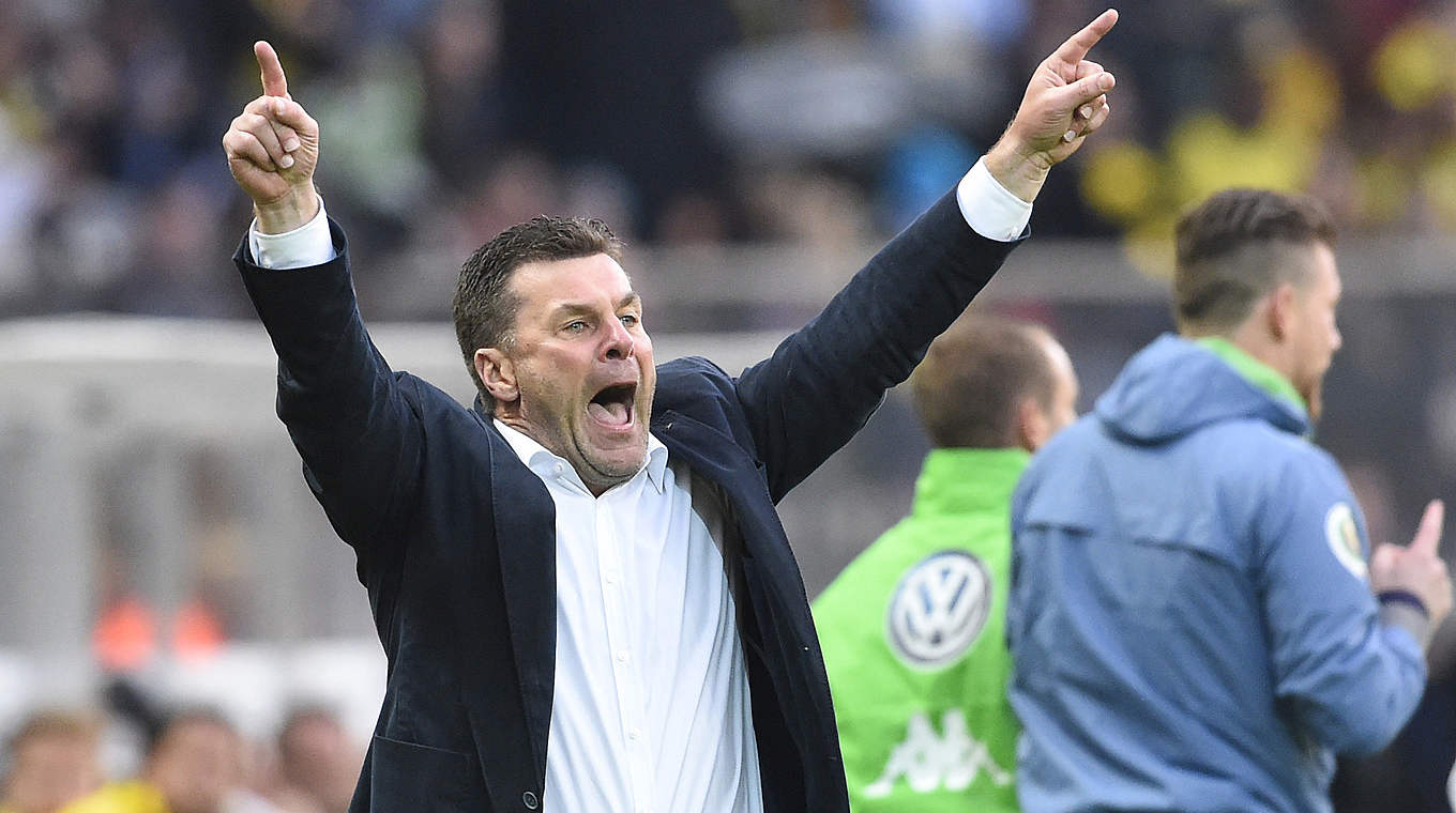 Dieter Hecking: "It was an incredible performance from the entire team" © 