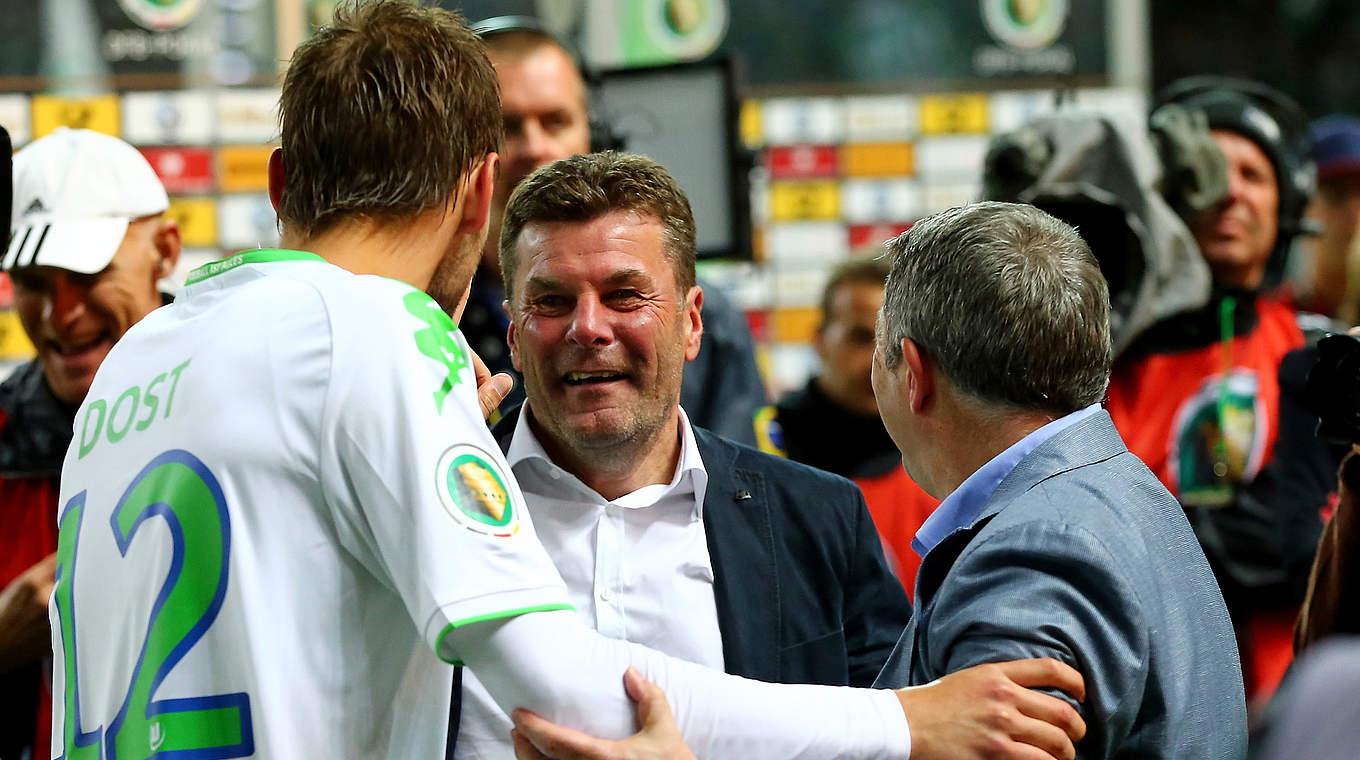 Sporting director Klaus Allofs: "It's down to the work of Dieter Hecking"  © 2015 Getty Images