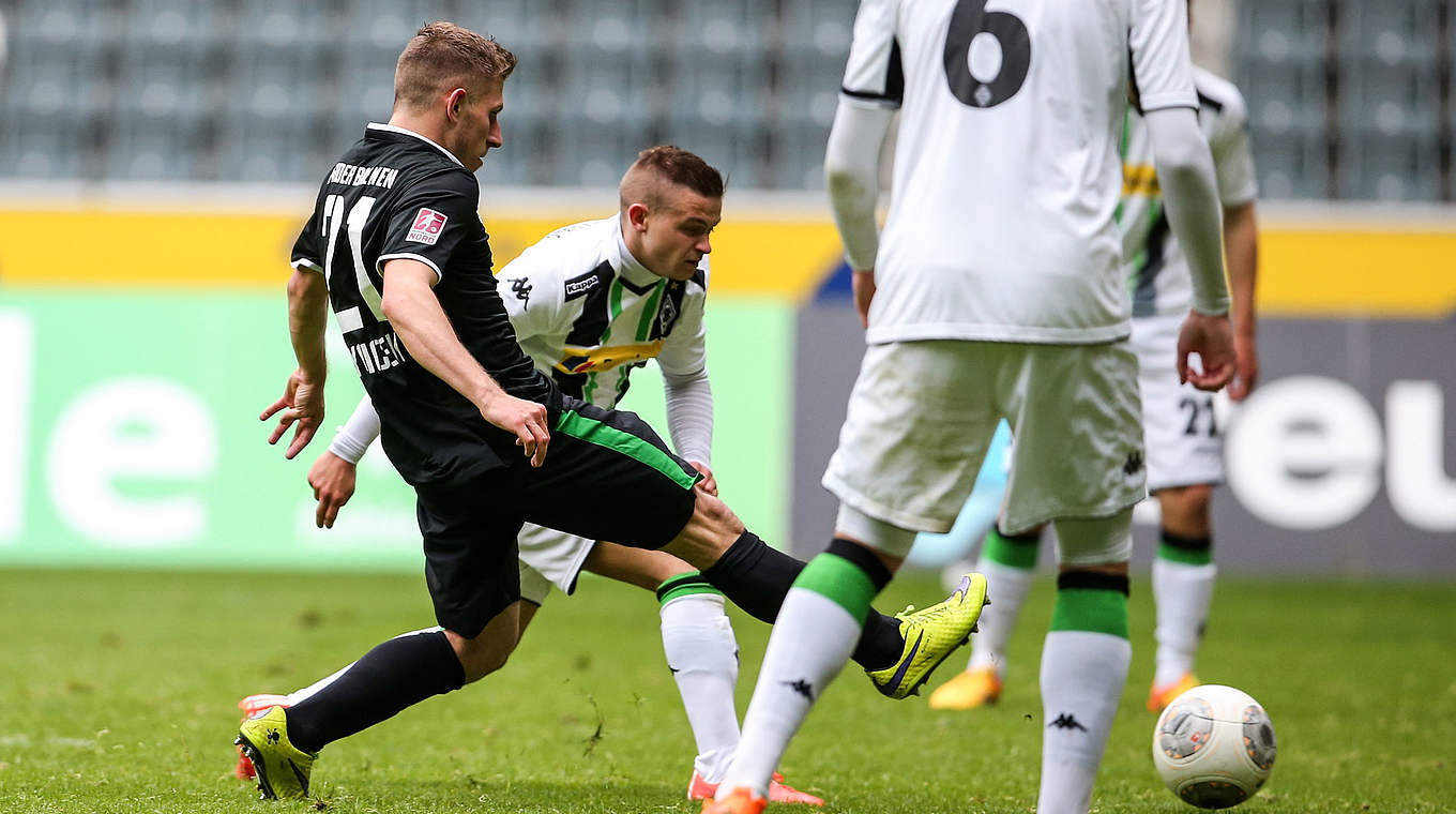 Die Entscheidung: Levent Aycicek macht mit dem 2:0 (119.) alles klar © 2015 Getty Images