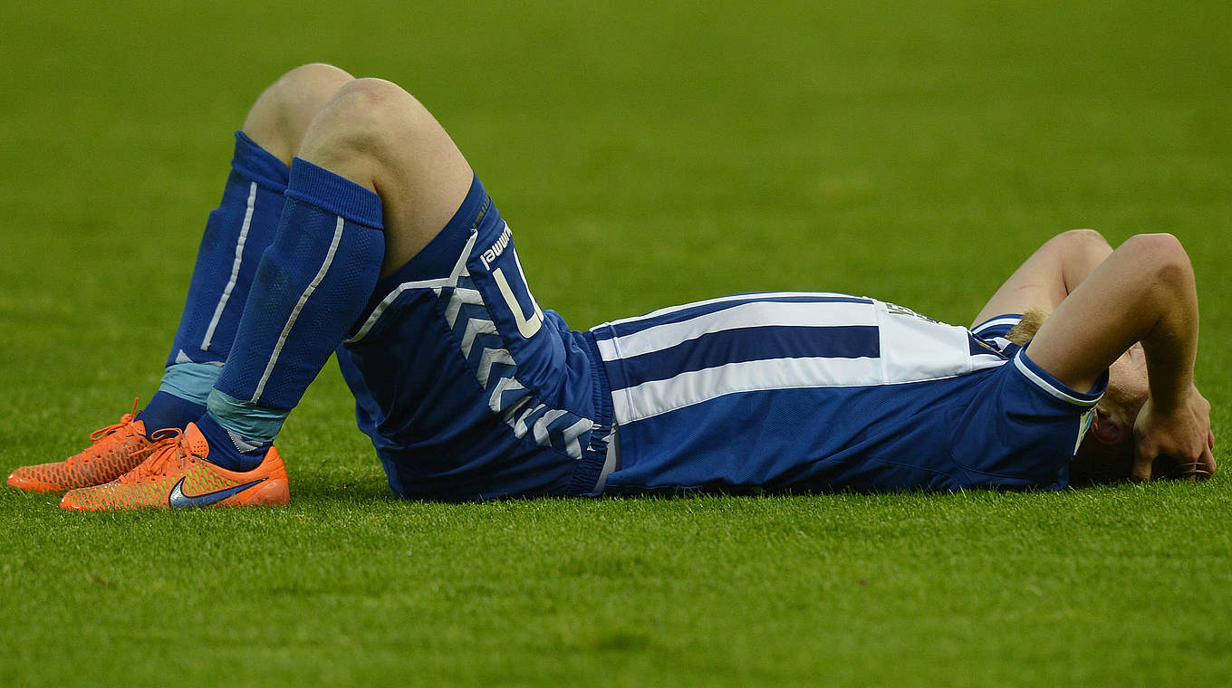 Enttäuschung: Rouwen Hennings' Treffer im Hinspiel reichte nicht  © 2015 Getty Images