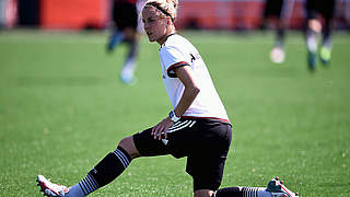 Bisher 23 A-Länderspiele für Deutschland: Jennifer Cramer vom 1. FFC Turbine Potsdam © 2015 Getty Images