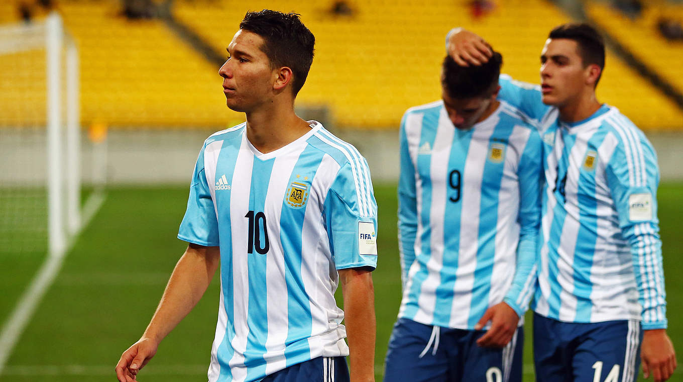 Enttäuschung pur: Argentinien scheitert bei U 20-WM © 2015 FIFA via Getty Images