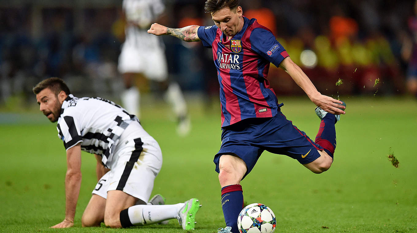 Im Endspiel weitestgehend abgemeldet: Lionel Messi (r.) © 2015 Getty Images